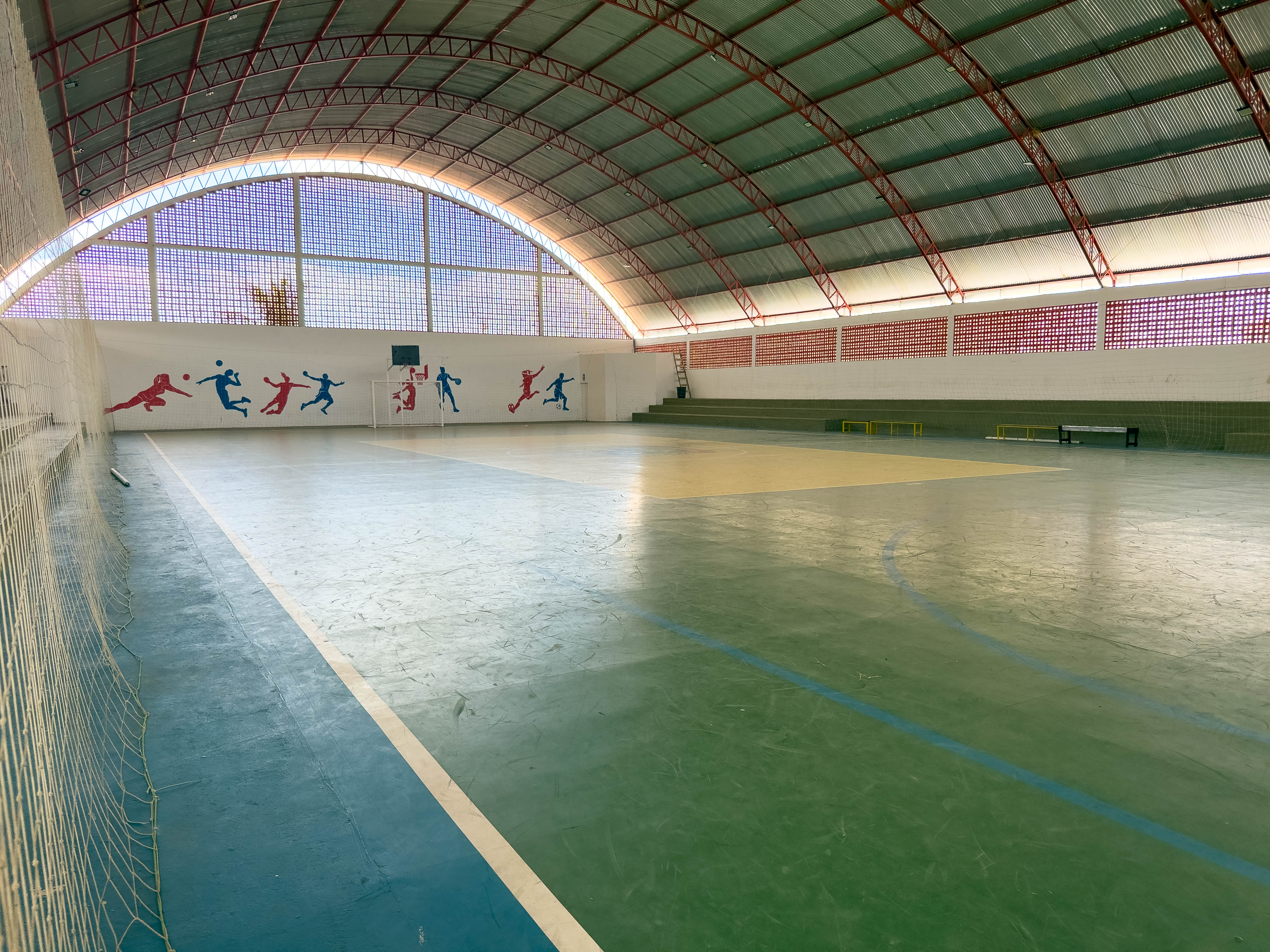 ginasio de cacimba de areia