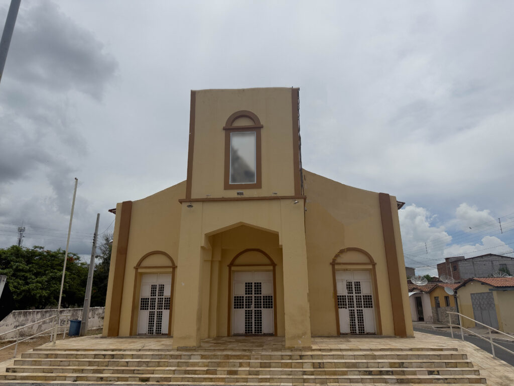 igreja catolica em cacimba de areia