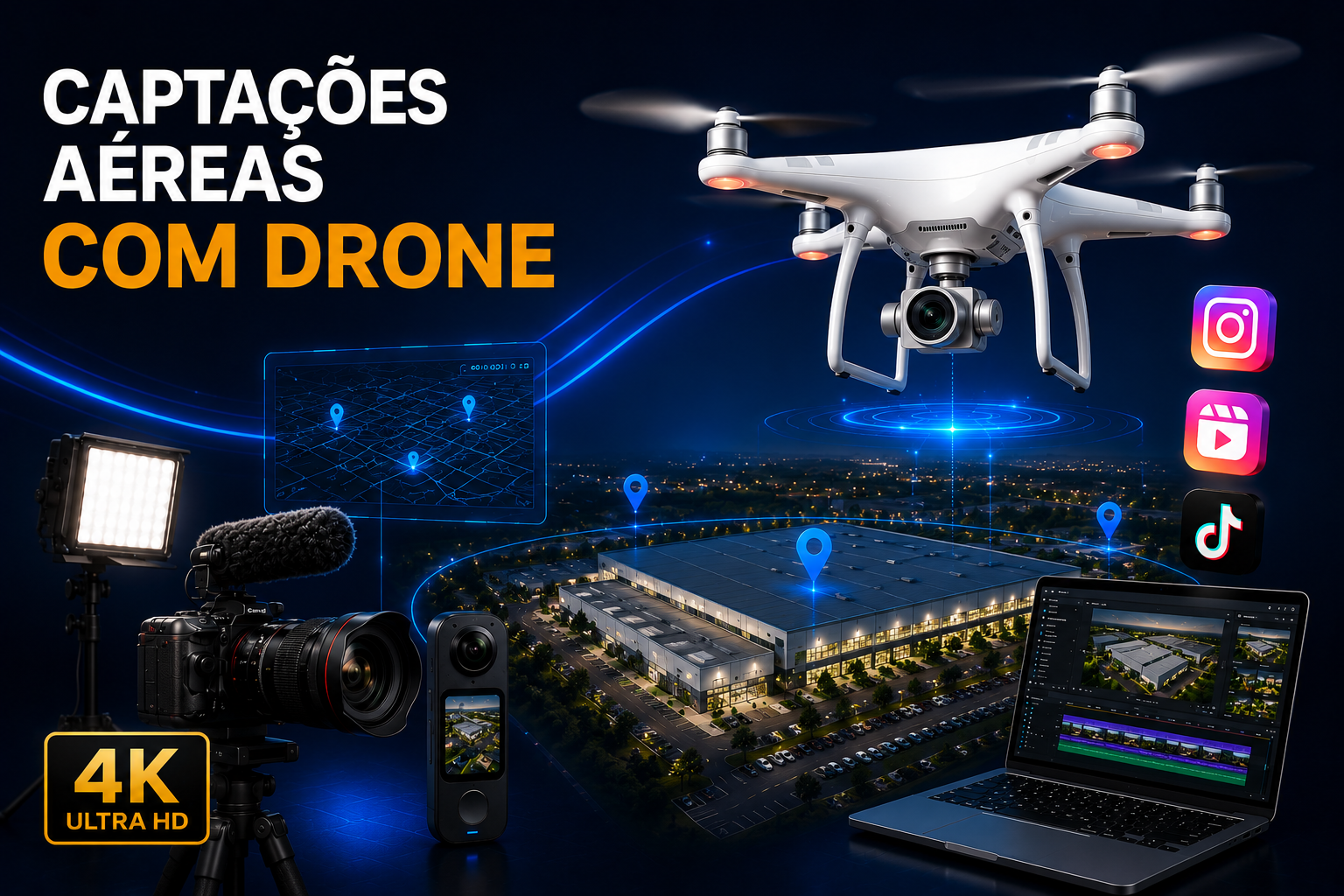 captacao aerea drone filmagem fotografia profissional prime marketing 360 joao pessoa paraiba nordeste empresa